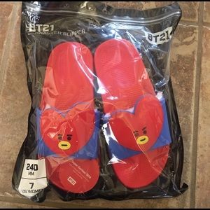 Official BTS BT21 TATA Slippers
